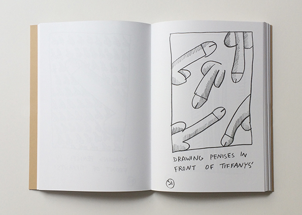 Manhattan Penis Drawings for Ken Hicks.