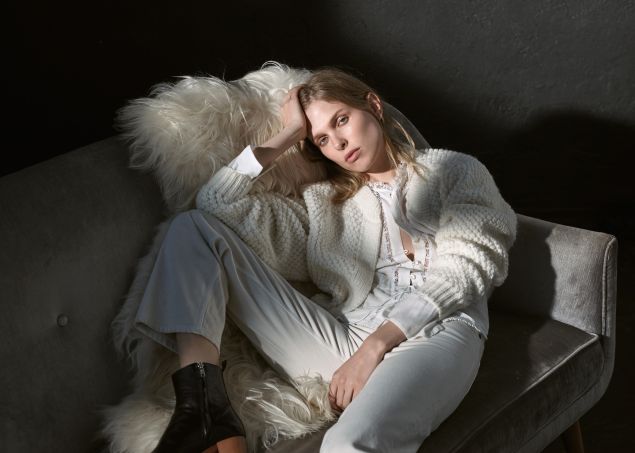 An ideal look to lounge about in