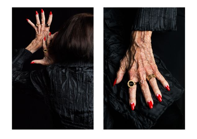 Dark glamour, à la Karen Walker