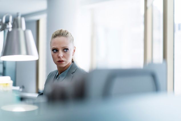 Portia Doubleday as Angela Moss -- (Photo by: Michael Parmelee/USA Network)