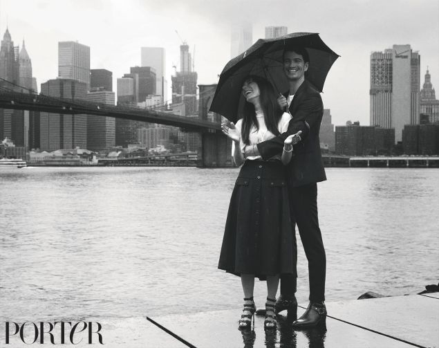 Rebekah wears top by Iro & Maison Mayle, photographed by Bjorn Ioss for PORTER