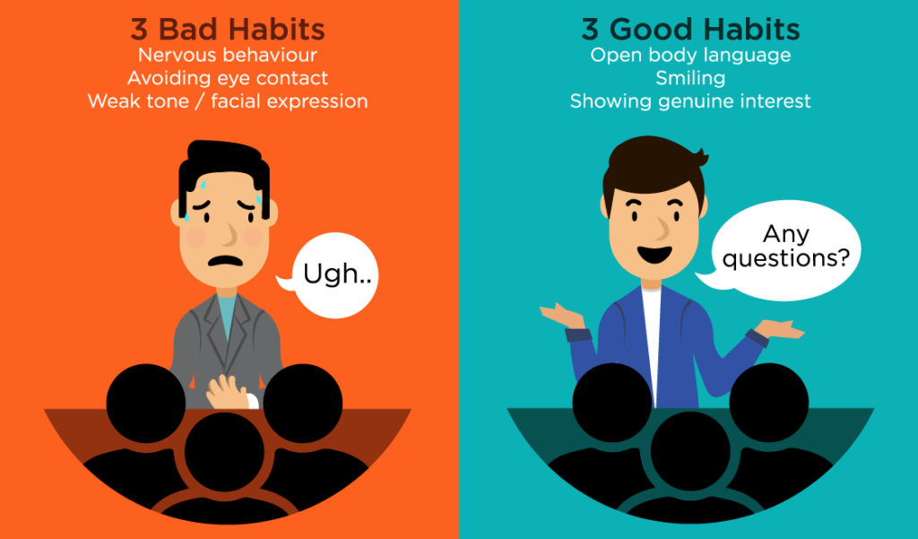 Bad habits vs. good habits