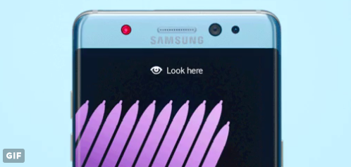 Unlock the Note 7 with your eye, just like you're in a Sci-Fi movie. 