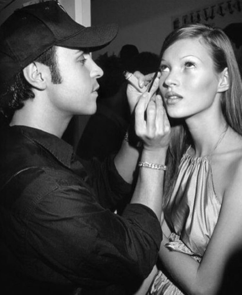 Francois Nars beautifies Kate Moss