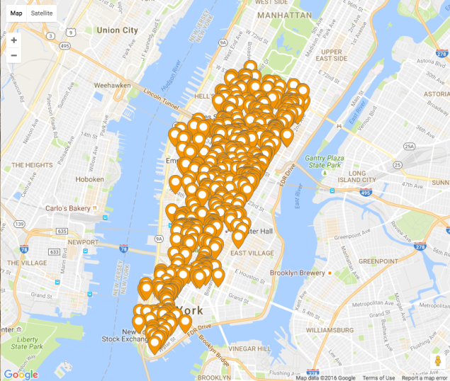There are hundreds of MealPass locations to choose from in each city.