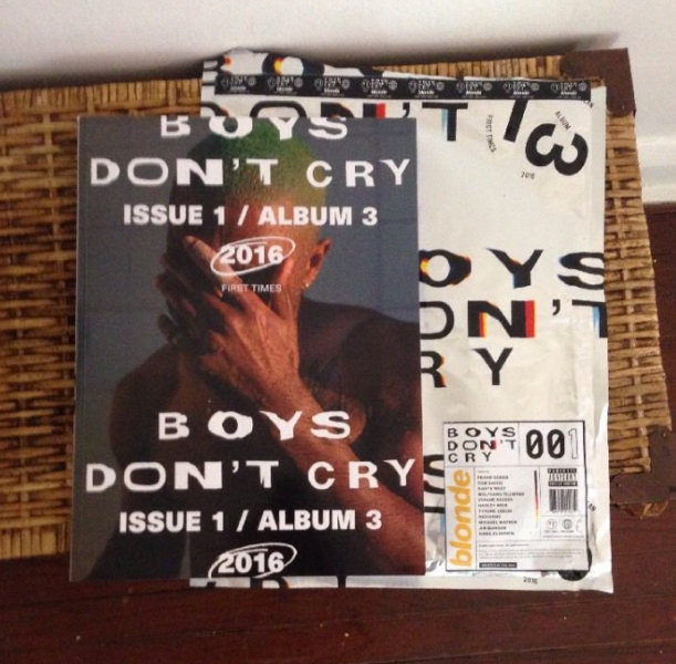 Frank Ocean's Boys Don't Cry zine, given out for free at pop-up shops across the U.S., is already selling for upwards of $300 of eBay.