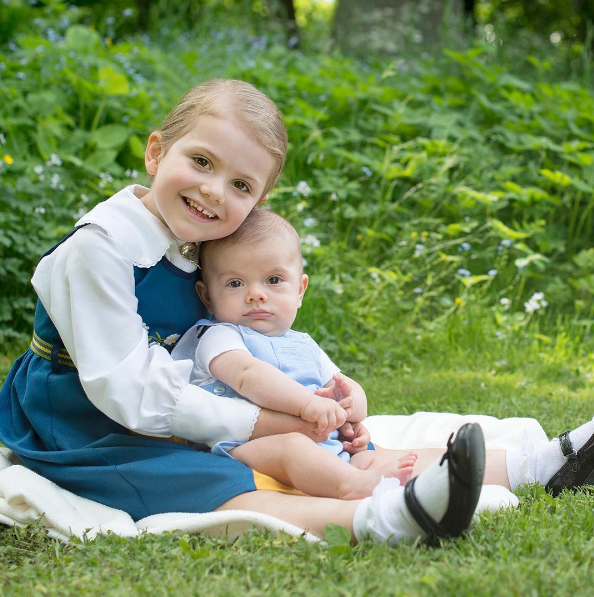 Princess Estelle is a small fashion icon.