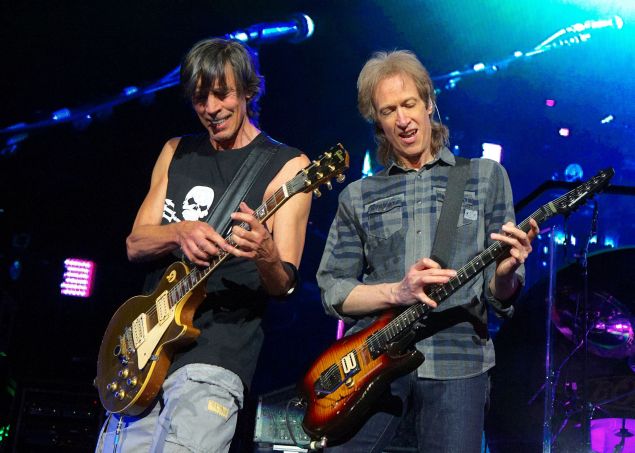 Tom Scholz and Gary Pihl of Boston.