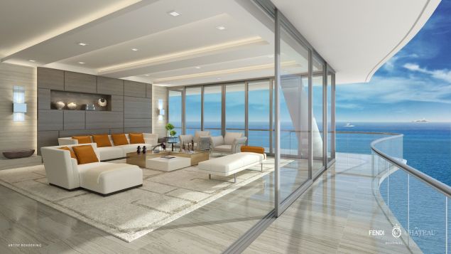 Ocean views are necessary.