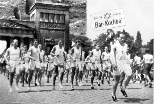 Munich, Germany, Runners from the "Bar Kochba" group in training, 1932.