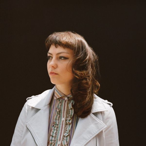 The stark cover of Angel Olsen's new album, MY WOMAN.
