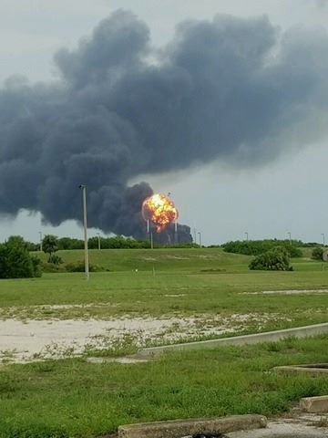 Another photo of the explosion.