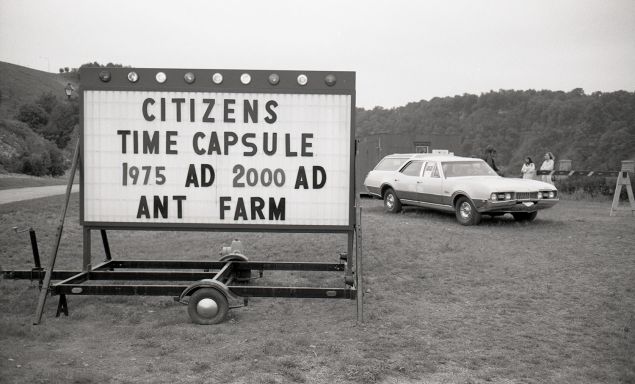 Ant Farm. Citizens Time Capsule, 1975.