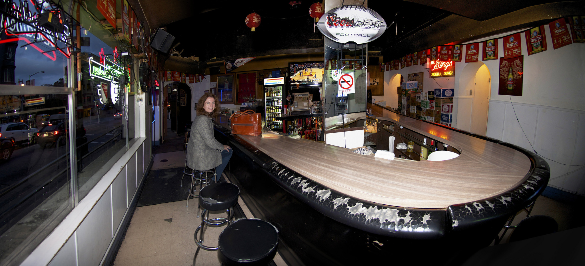 A dive bar in San Francisco.