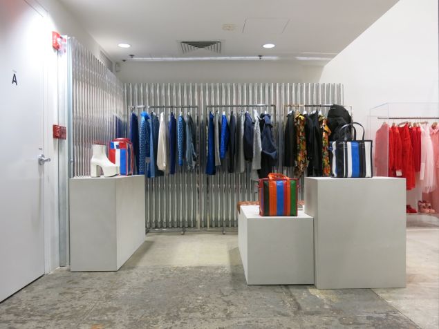 The third floor Balenciaga section