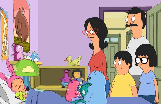 Bob's Burgers's season 7 premiere, "Flu-ouise."