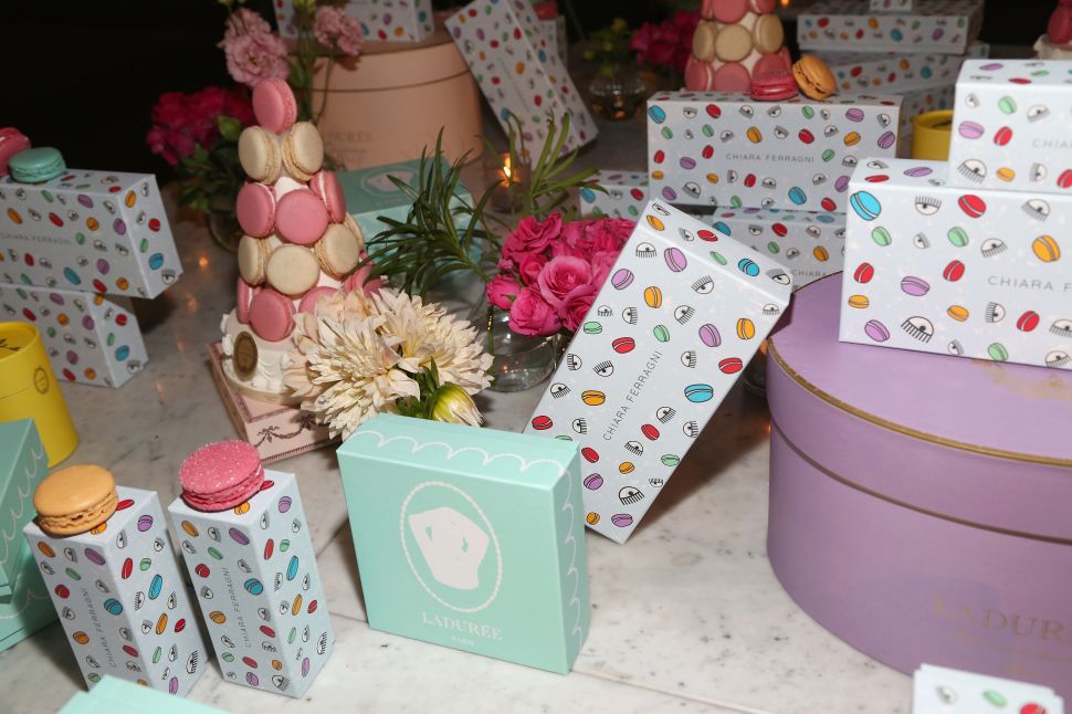 Laduree x Chiara Ferragni macaroons