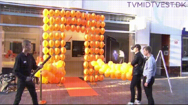 And the crowd goes wild.
