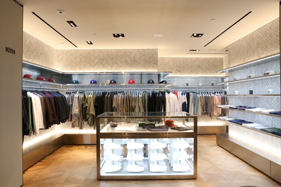 Kith's shop-in-shop at The Goodman Men's Store