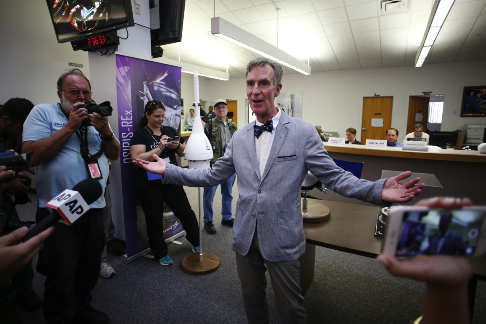 Bill Nye discusses exploring Europa at NASA’s Kennedy Space Center