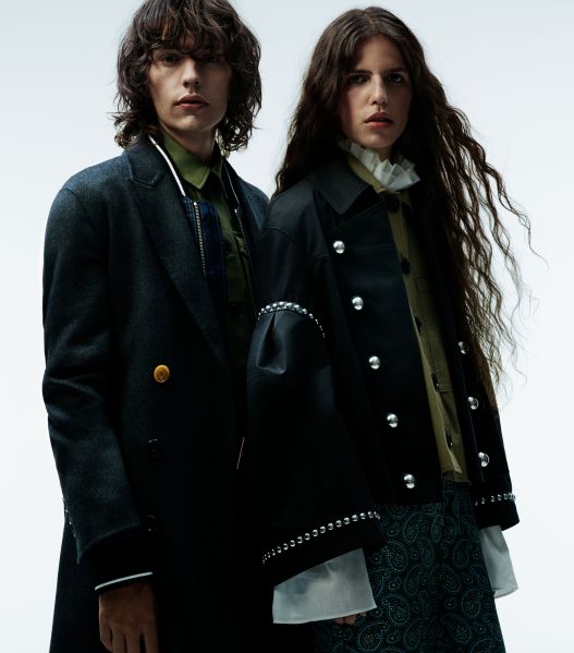 A look from the Burberry x Barneys lookbook