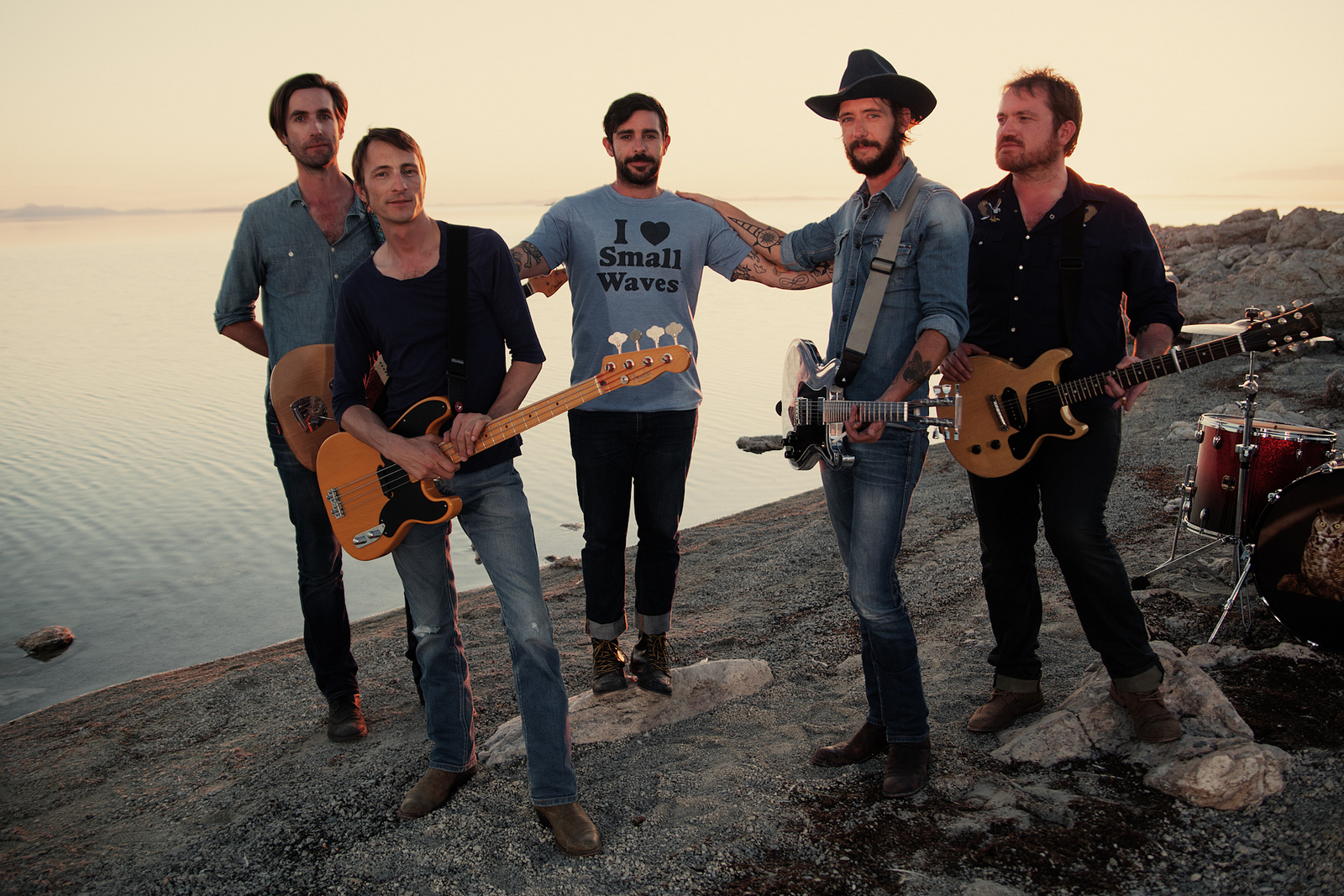 Band of Horses (Ben Bridwell's the dude in the hat)