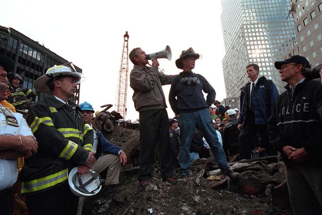 After 9/11, George W. Bush benefited from the "rally around the flag effect."