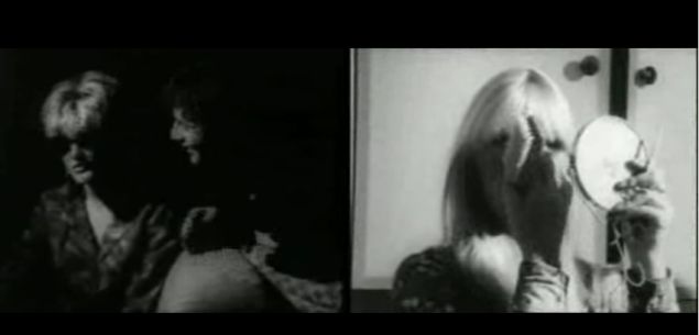 A still from Chelsea Girls.