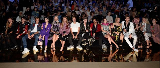 All the cool teens showed up to Dolce & Gabbana.
