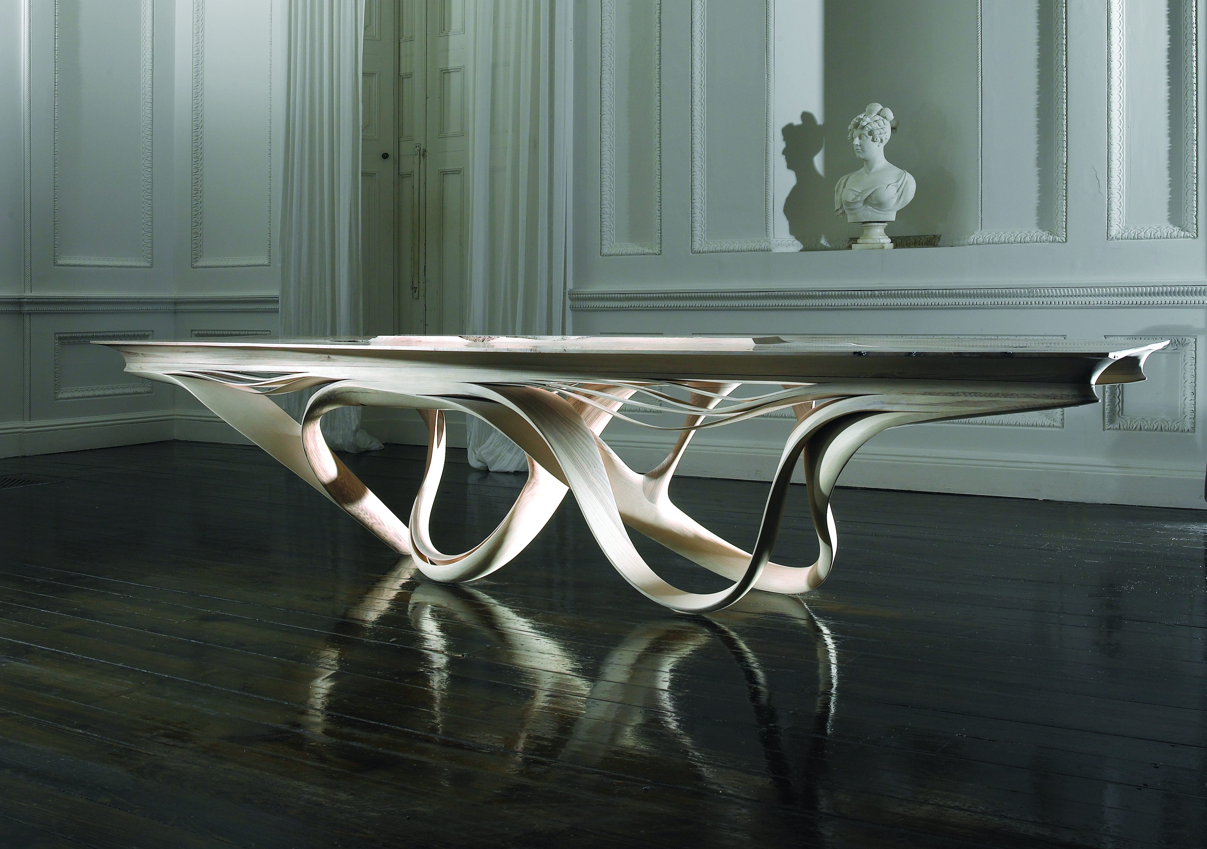 Joseph Walsh’s Enignum II Dining Table, 2010, at PAD London Art + Design.