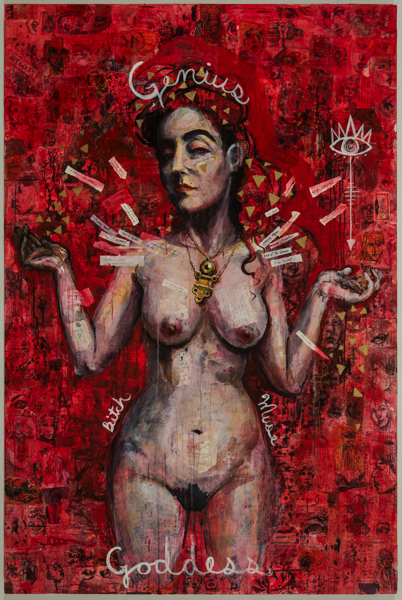 Molly Crabapple, Kim Boekbinder, 2016.