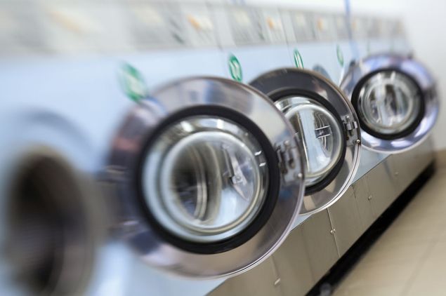 Laundry machines in France, 2012.
