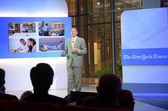 John Katzman, CEO and founder of Noodle Education speaks onstage at The New York Times 2014 Schools For Tomorrow Conference at TheTimesCenter on September 9, 2014 in New York City.