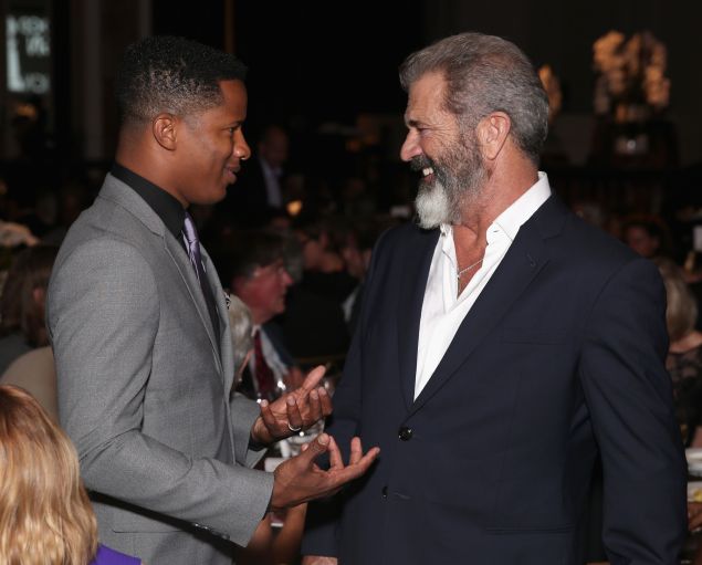 Nate Parker and Mel Gibson: