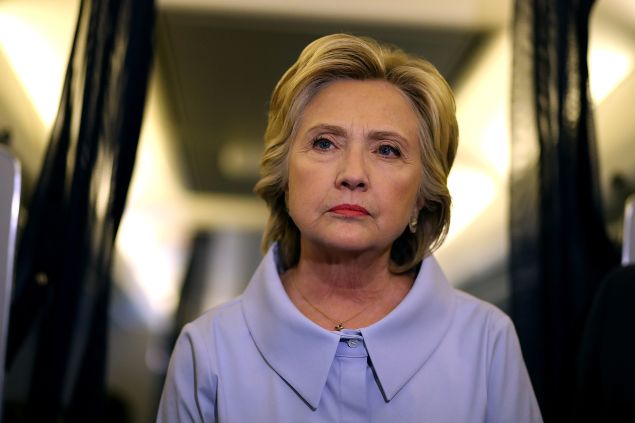 Democratic presidential nominee Hillary Clinton.