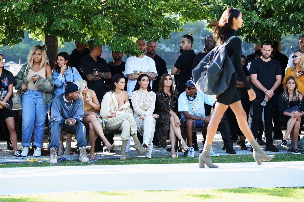 The runway at Yeezy Season 4