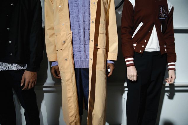 Close up details prove that the collection feels very high school