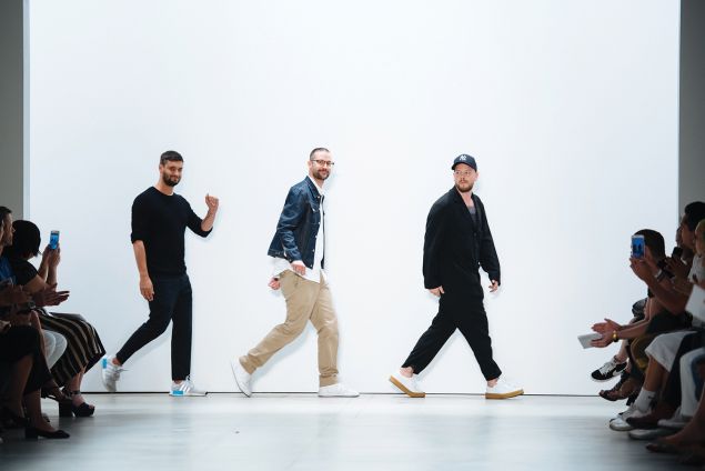 Niklaus Hodel, Matthias Weber and Florian Feder of Band of Outsiders.