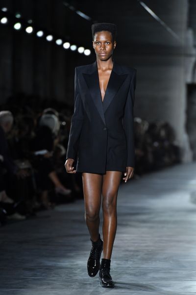 The Grace Jones moment at YSL.