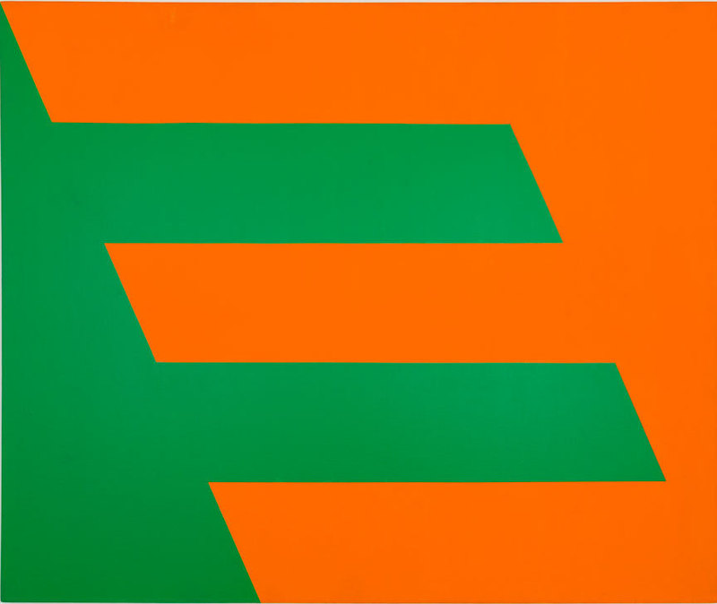 Carmen Herrera (b. 1915), Green and Orange, 1958.