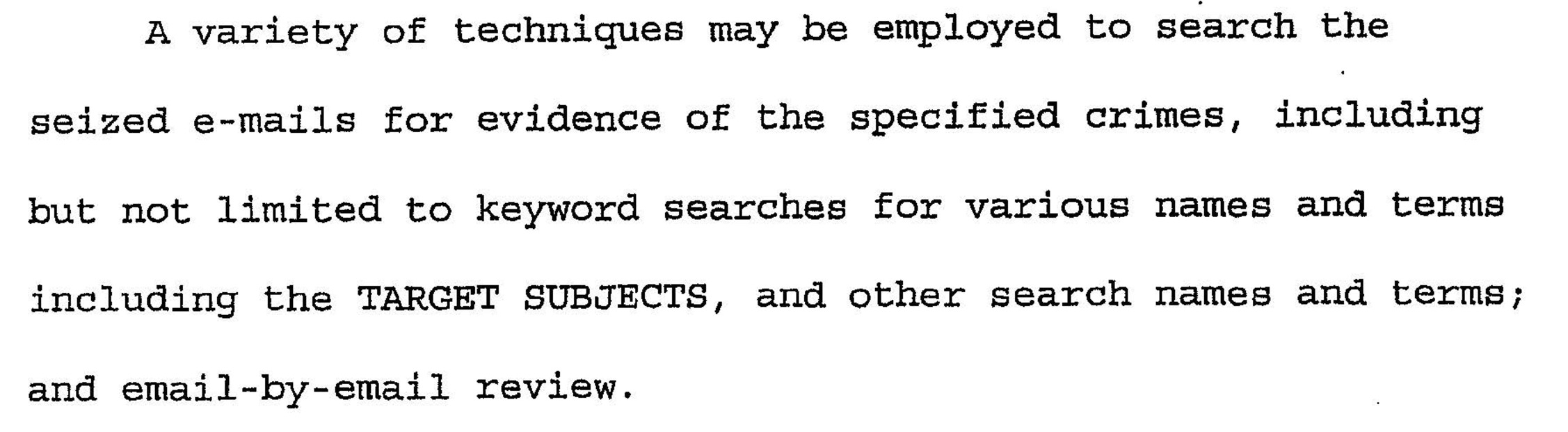 The right to read every email.