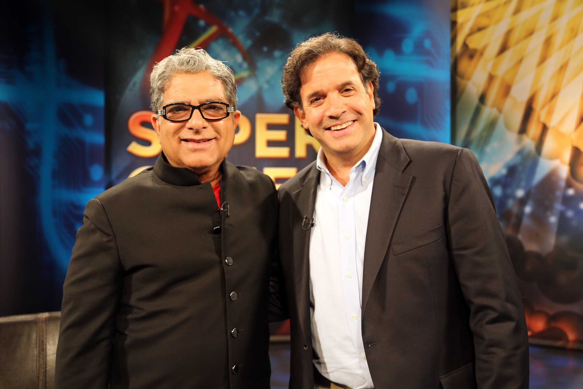 Dr. Randolph Tanzi with his co-author Deepak Chopra