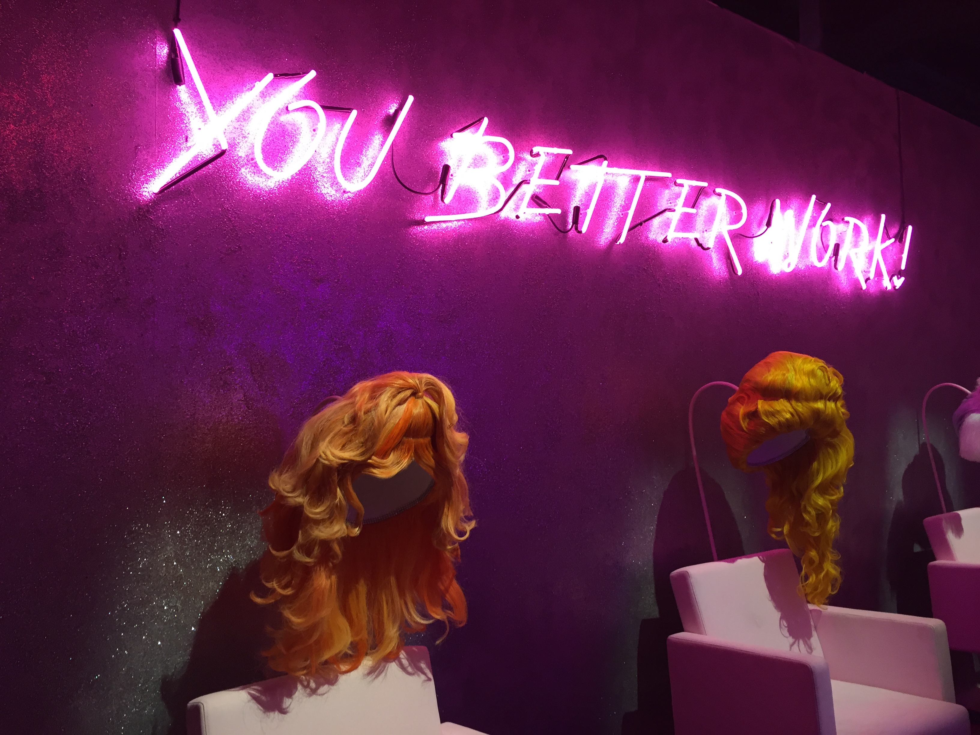 29Rooms' Room 5, Wig Out, in collaboration with RuPaul.