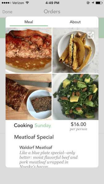 An order on Umi Kitchen.