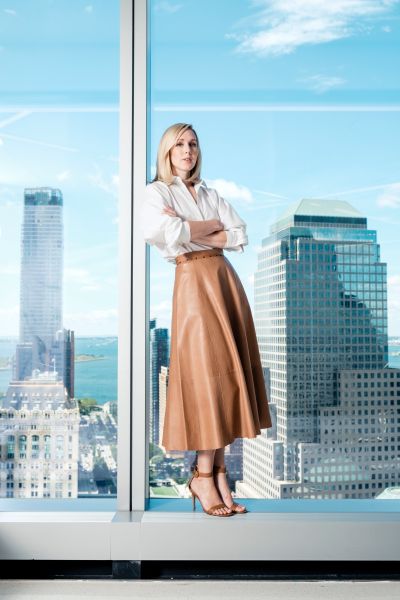 Keltner de Valle in Conde Nast's offices