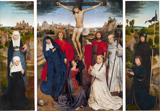 Hans Memling's Triptych of Jan Crabbe goes on view at the Morgan Library and Museum.