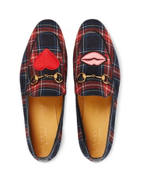 Gucci, Jordaan Tartan Formal Loafer, $760
