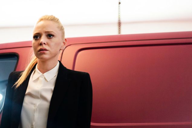 Portia Doubleday as Angela Moss.