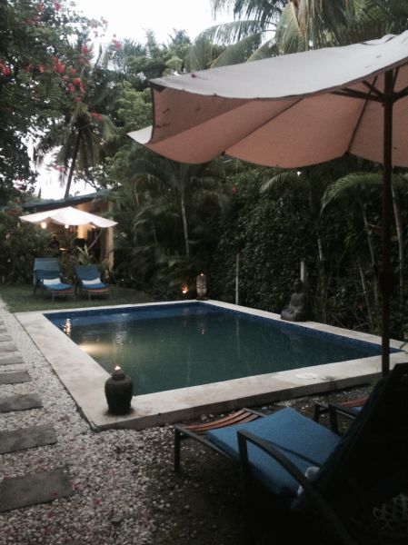 The pool at Blue Surf Sanctuary.
