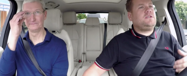 En route to the Apple keynote.